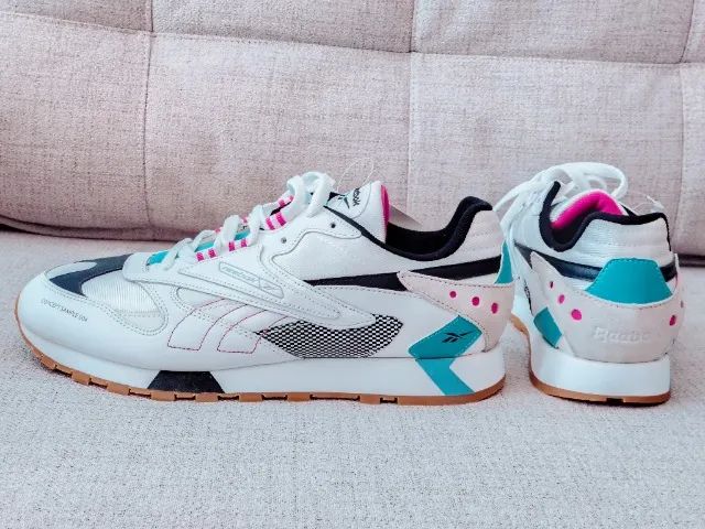 Tênis Reebok Classic Leather ATI 90s (n42) - Foto 3