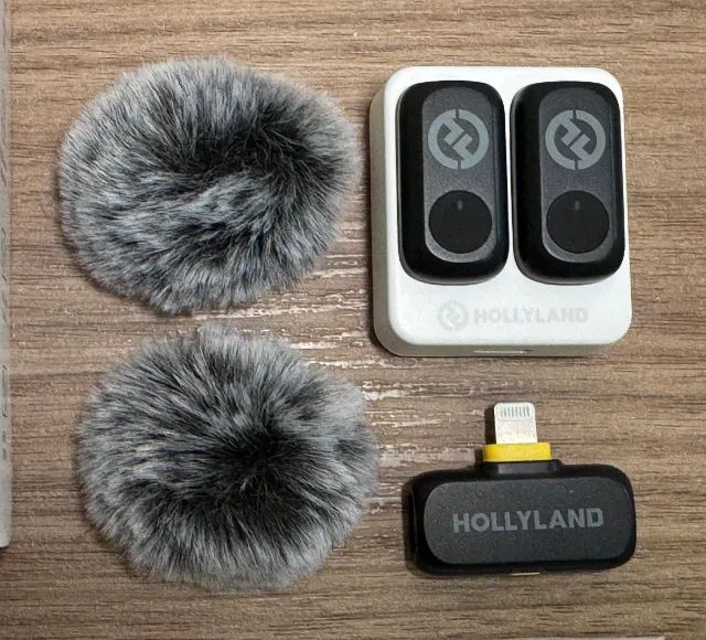 Microfone Profissional Hollyland Lark A1 Dual - Foto 3
