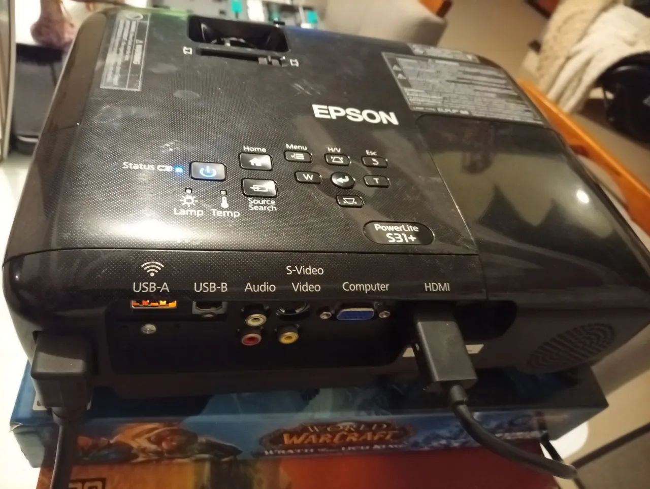 Projetor Epson powerlite S31+ - Foto 3