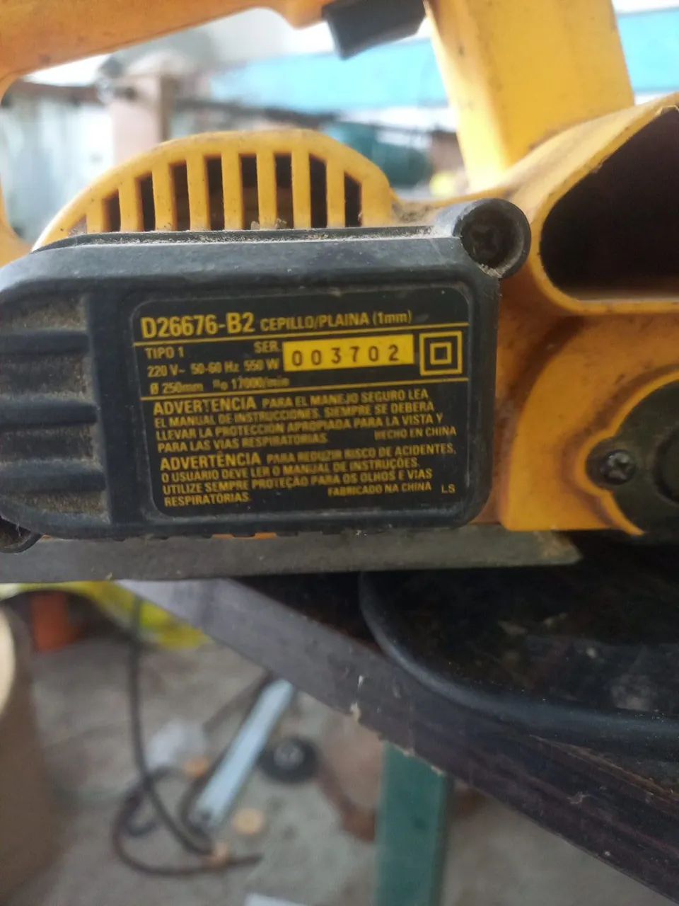 PLAINA ELETRÔNICA DEWALT D26676  - Foto 3