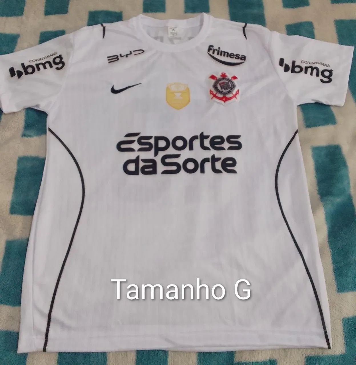 Camisa Corinthians tamanhos G e GG  - Foto 3
