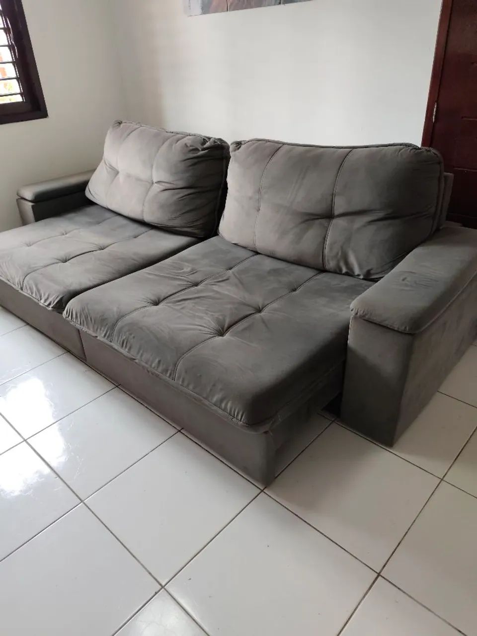Sofa com extensão  - Foto 5
