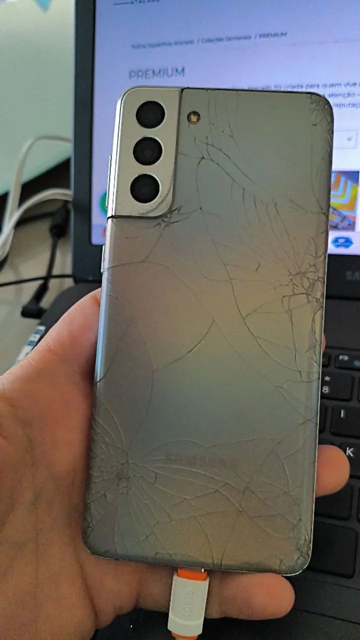 S21 Plus Prata Samsung - Foto 4