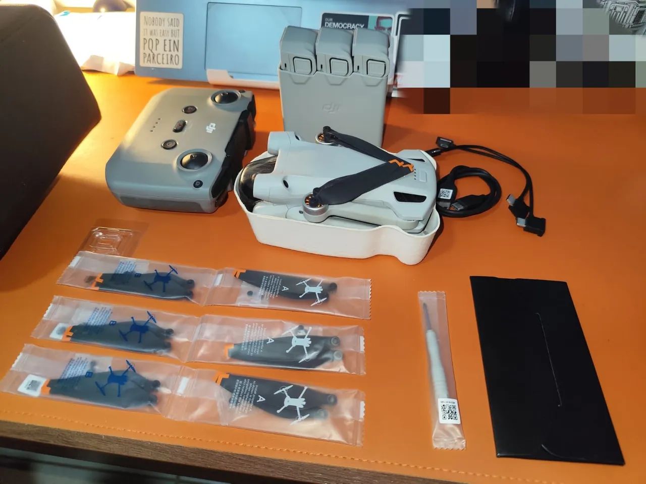 DRONE DJI MINI 3 PRO + FLY MORE ? COMPLETO E POUQUÍSSIMO USADO - Foto 3
