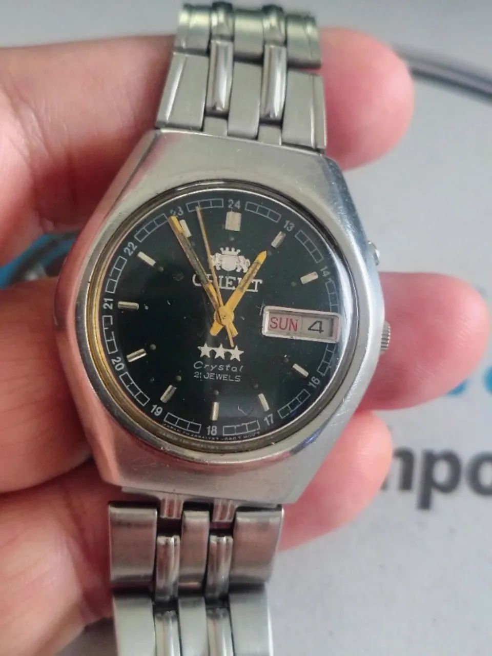 RELOGIO ORIENT 3 ESTRELAS AUTOIMATICO