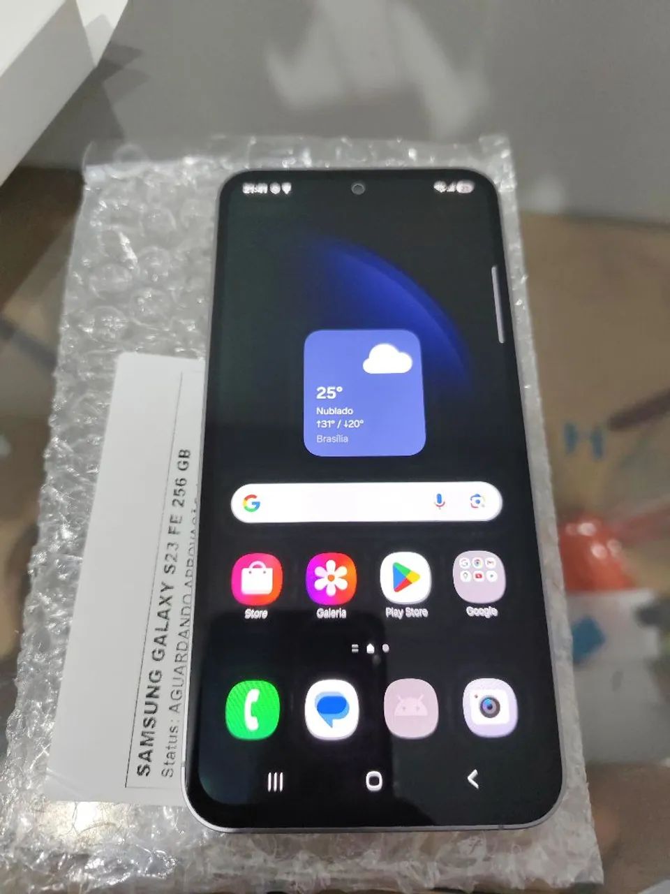 Samsung s23fe 5g 256gb memória impecável 
