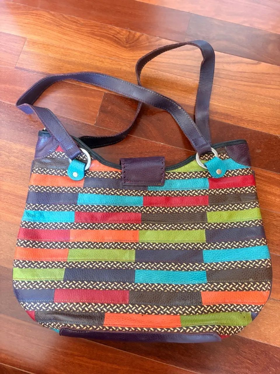 Bolsa em Couro Colombiano - Foto 3