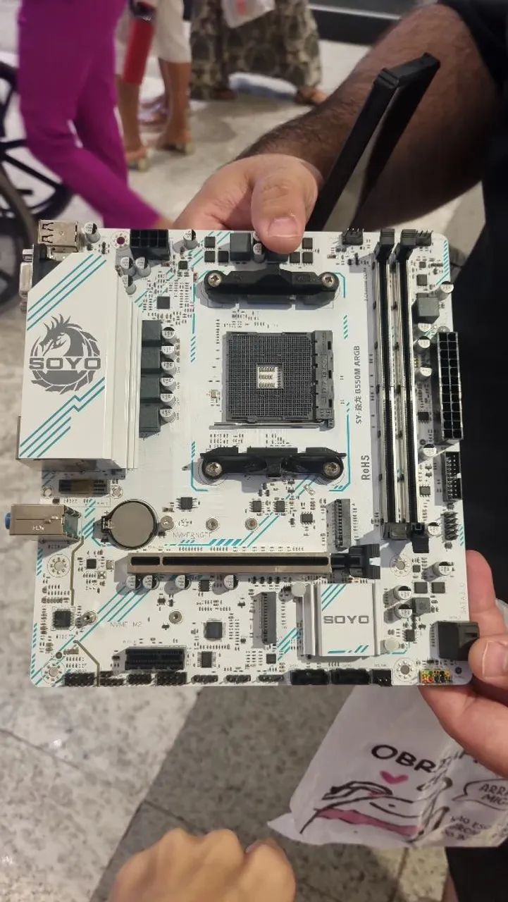 Ryzen 7 5700x + B550M soyo argb2  - Foto 2