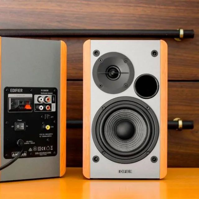 Monitor de Audio Edifier R1280DB Madeira - Foto 4