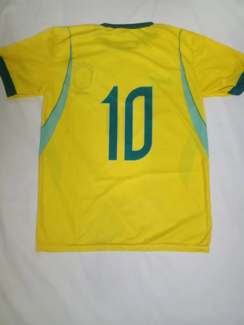 Brasil uniforme 1 cor amarela 10 - Foto 2