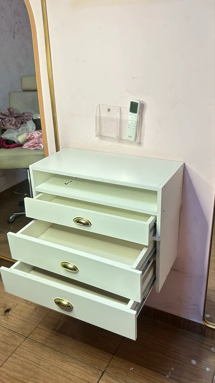 Conjunto de 3 gavetas suspensas  - Foto 2