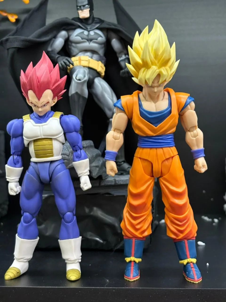 Vegeta God + Base Custom SH Figuarts Bandai Dragon Ball Super
