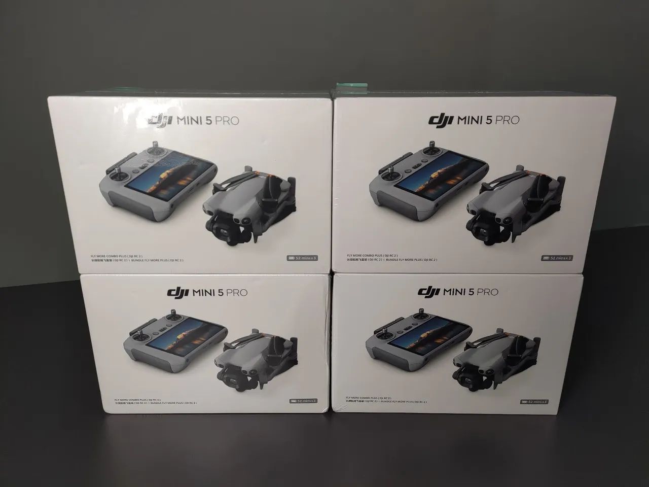 DRONE DJI MINI 5 PRO FLY MORE PLUS RC2 (52 Min) 