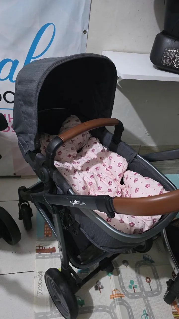 Carrinho de bebê 4 em 1  - Foto 2