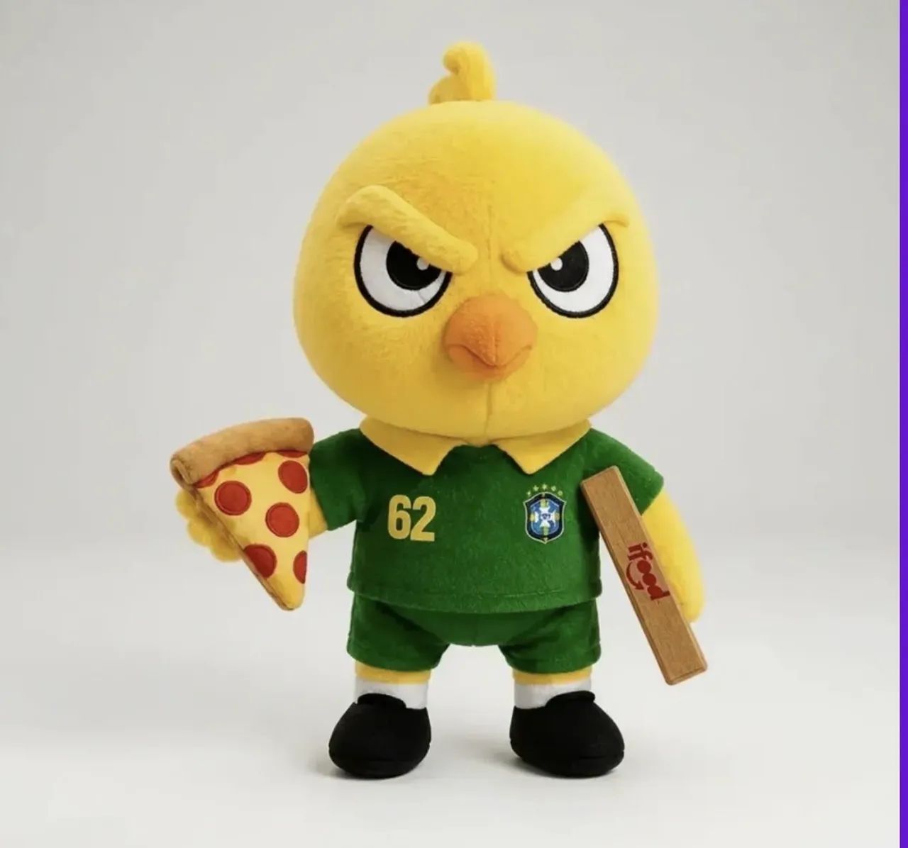 Canarinho ifood mascote 1962