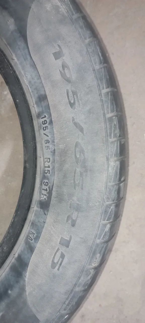 Quatro pneu  aro 15meia vida para automóveis - Foto 6