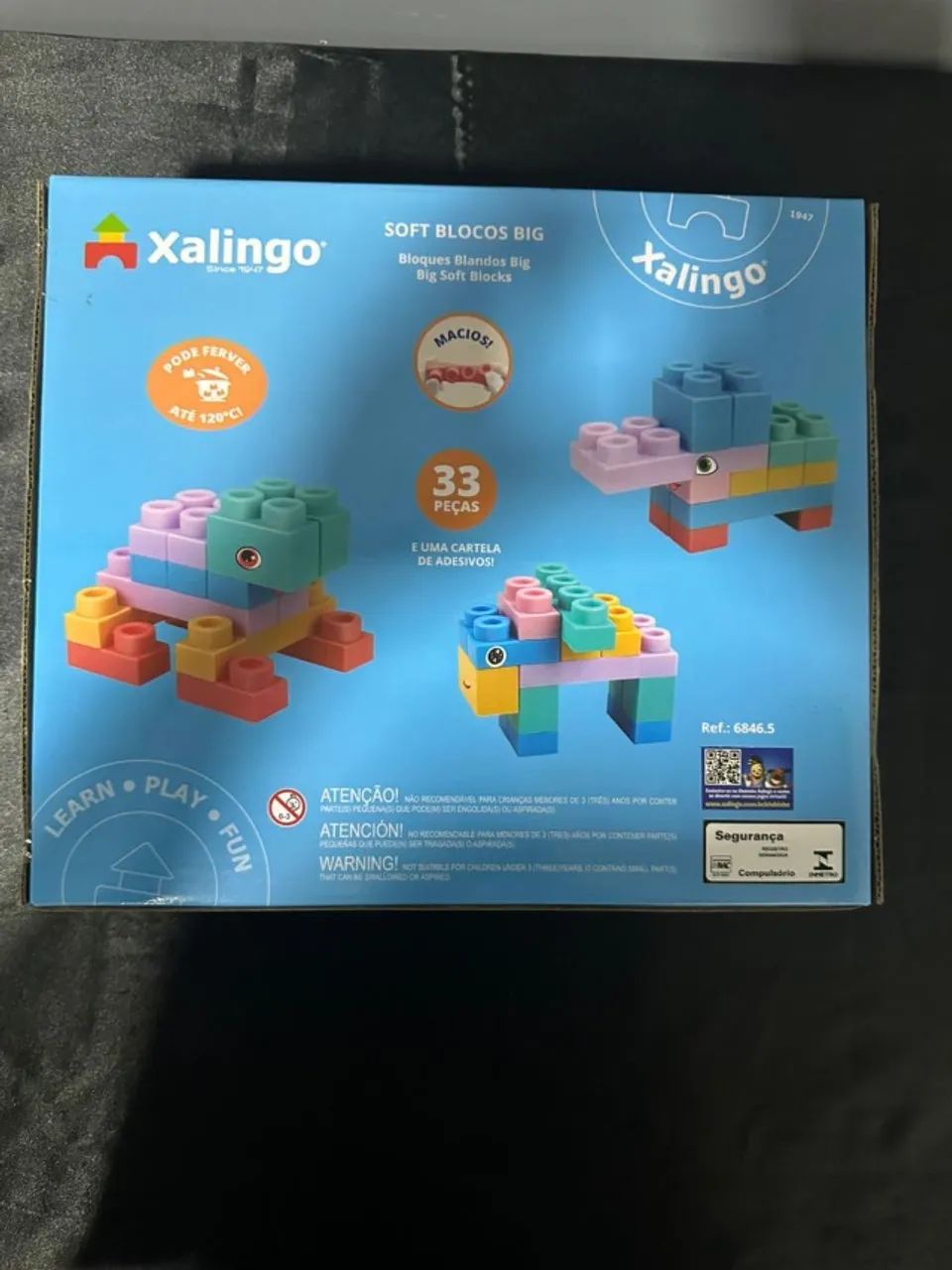 Xalingo Bloco Soft Blocos Big 33 Peças - Foto 2