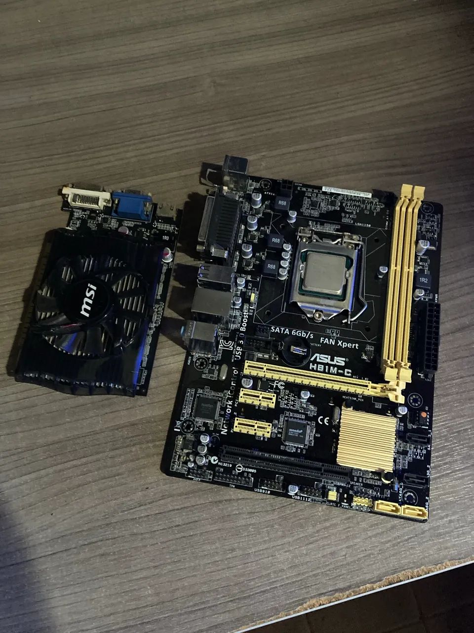 Placa mãe com i5 4460 e GT 630