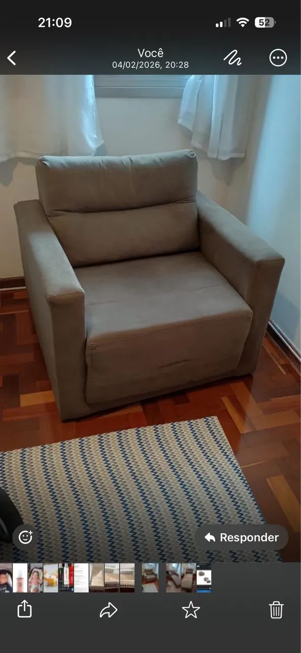 Sofá Cama Solteiro  - Foto 2