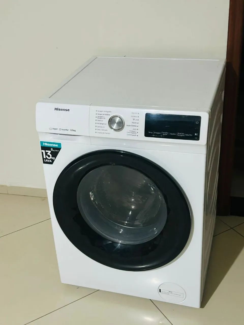 Lava e Seca Hisense 13 kg - Foto 4