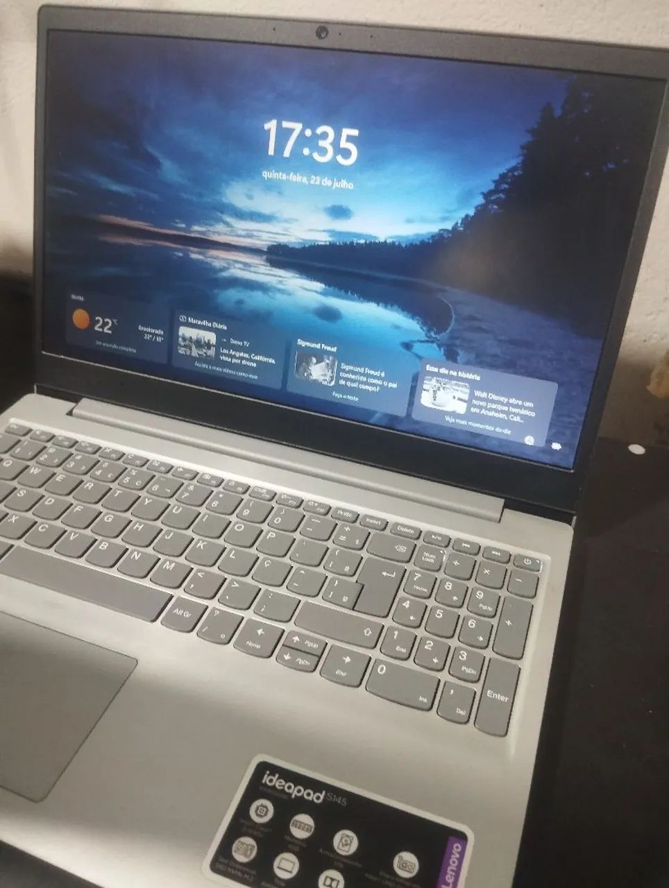 Notebook Lenovo ideapad i3 8ª geração 