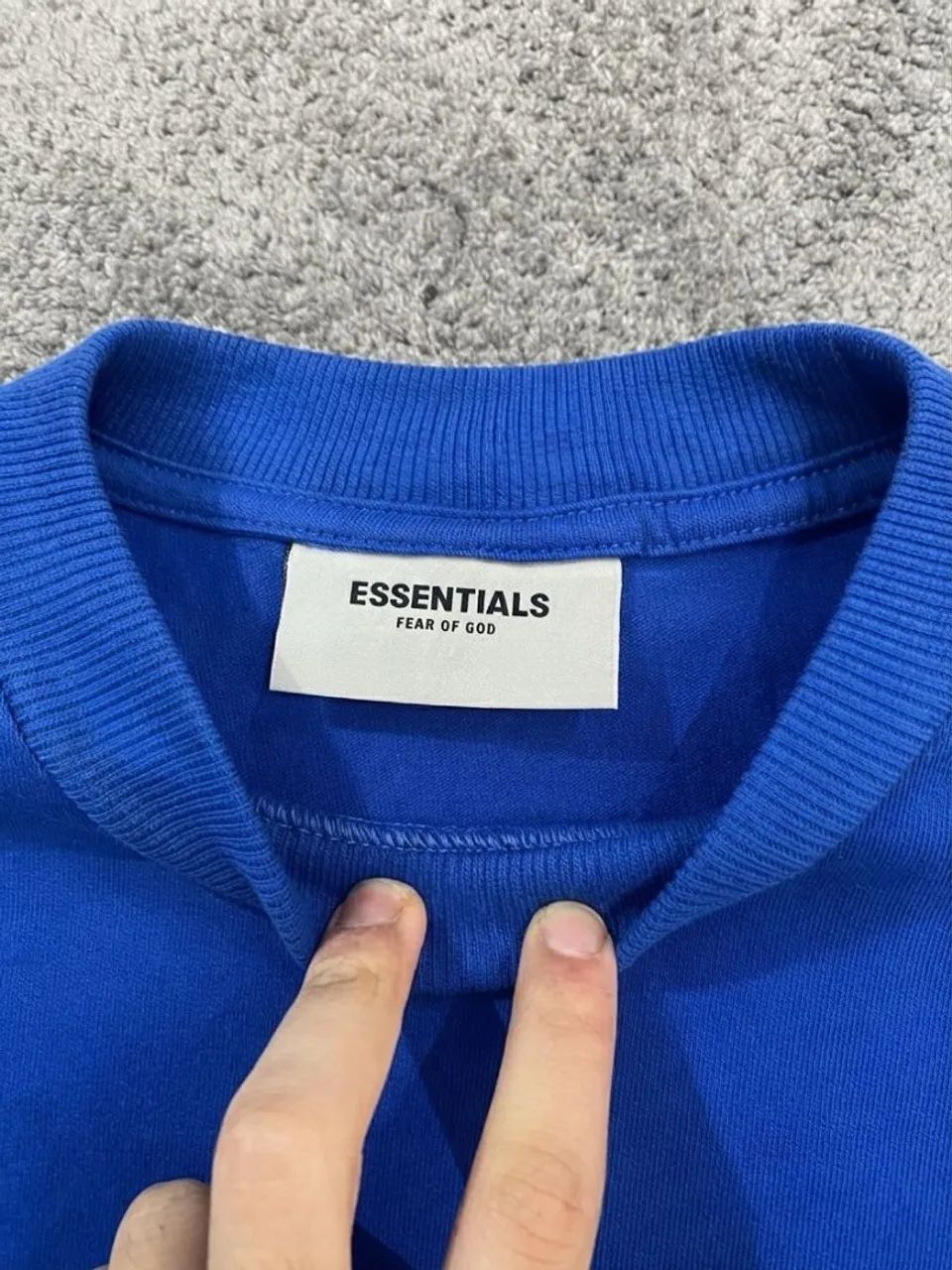 Fear of God Essentials x Chicago White Sox Blue Tee - Foto 4