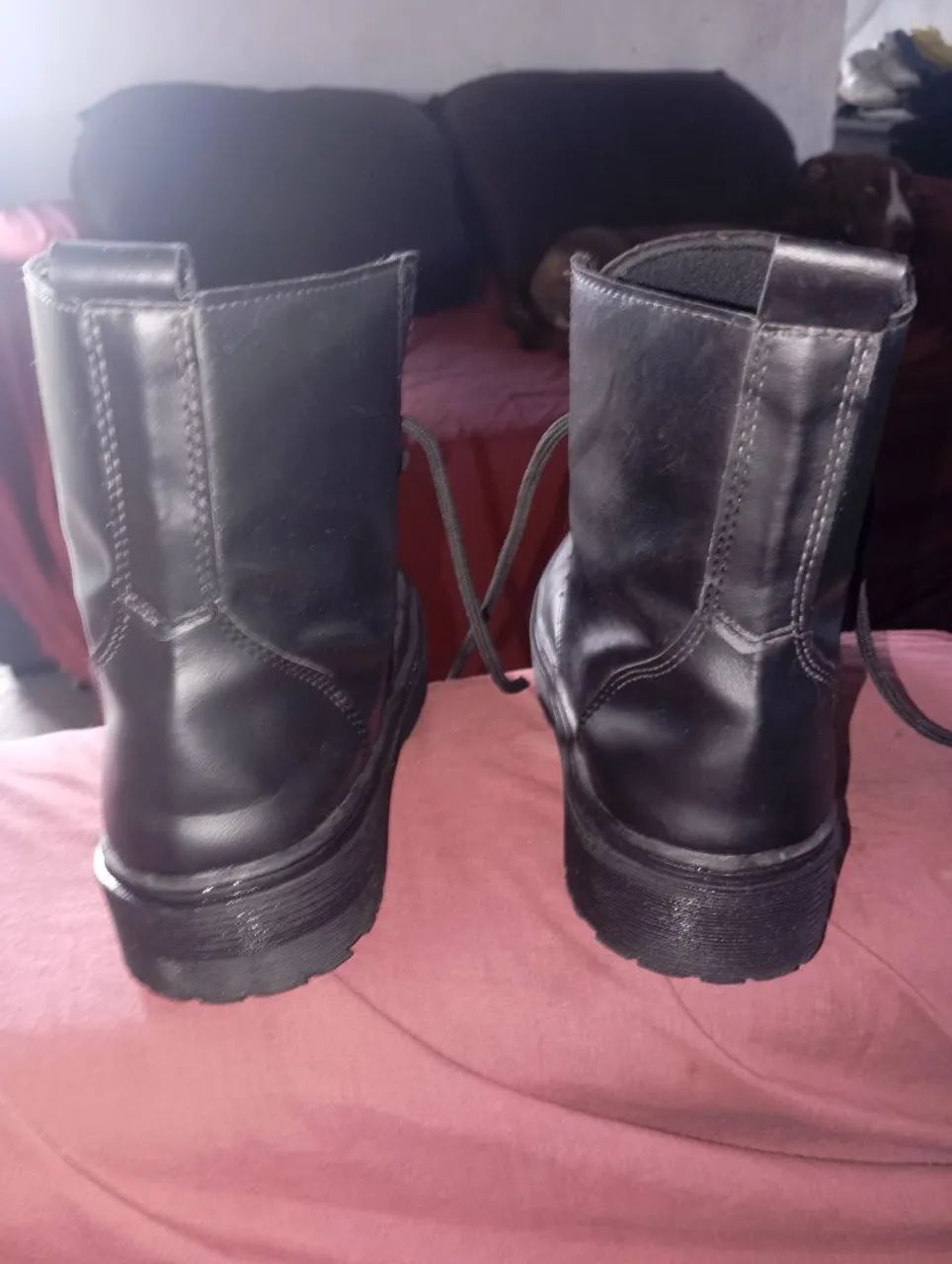 Bota preta cano médio número 40/41  - Foto 5
