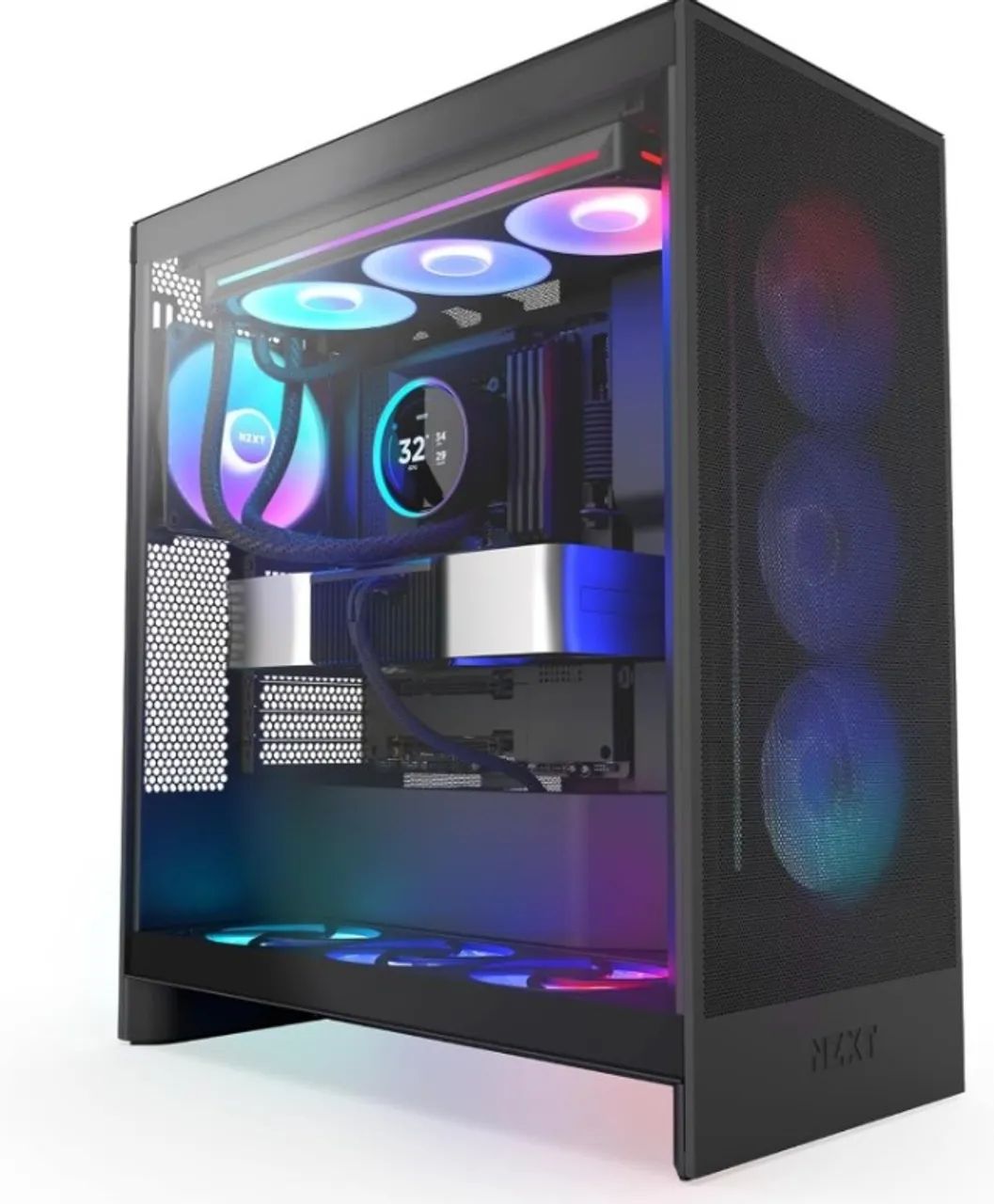 Water Cooler NZXT Kraken Elite 360 RGB Preto com Tela - Novo e Lacrado! - Foto 5