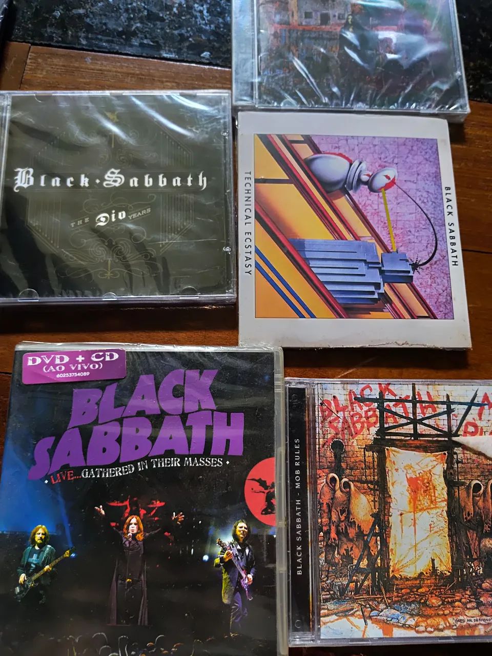 Black friday sabath!!!Cds + dvds black sabath coletanea (lacrados) - Foto 3