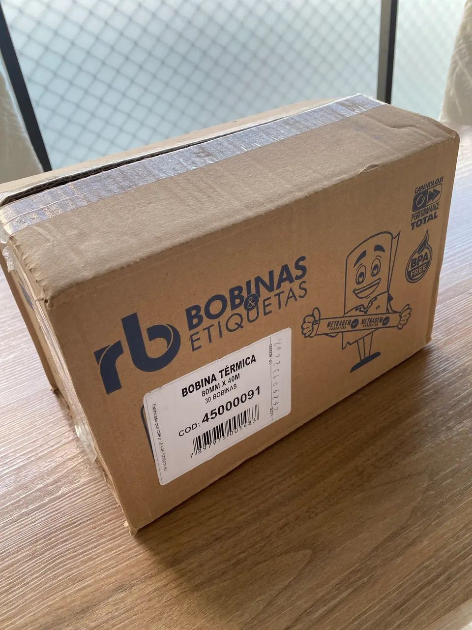 Vendo caixa com 29 Bobinas térmicas 80x40