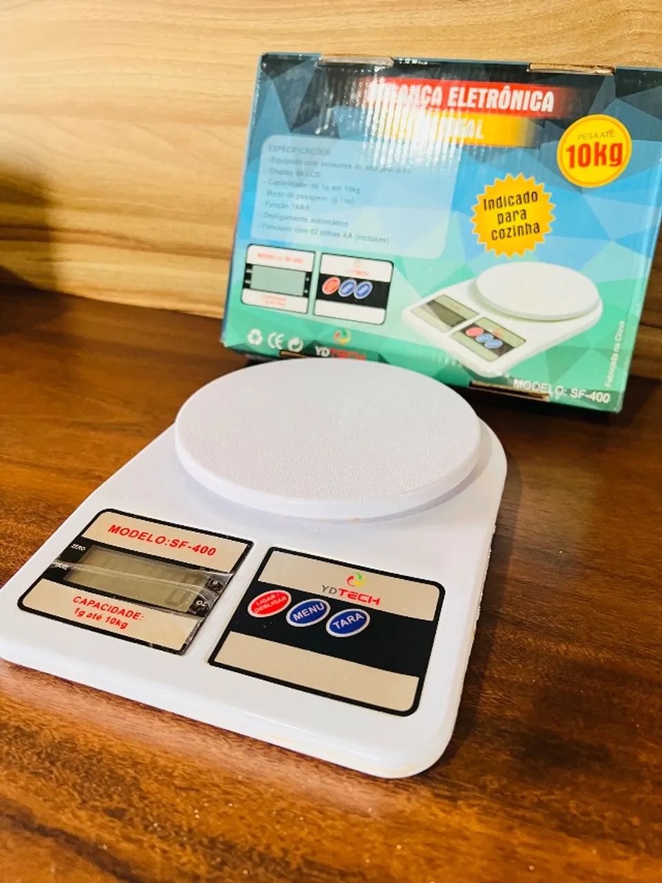 Balança Digital para cozinha SF-400 Ate 10 kilos Balança D - Foto 4