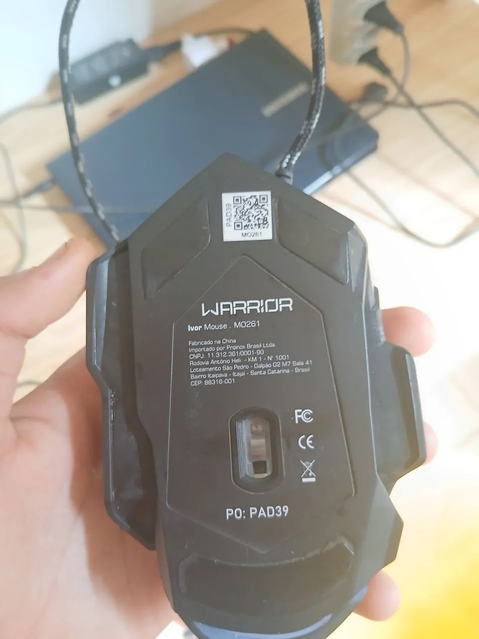 MOUSE GAMER DA WARRIOR
