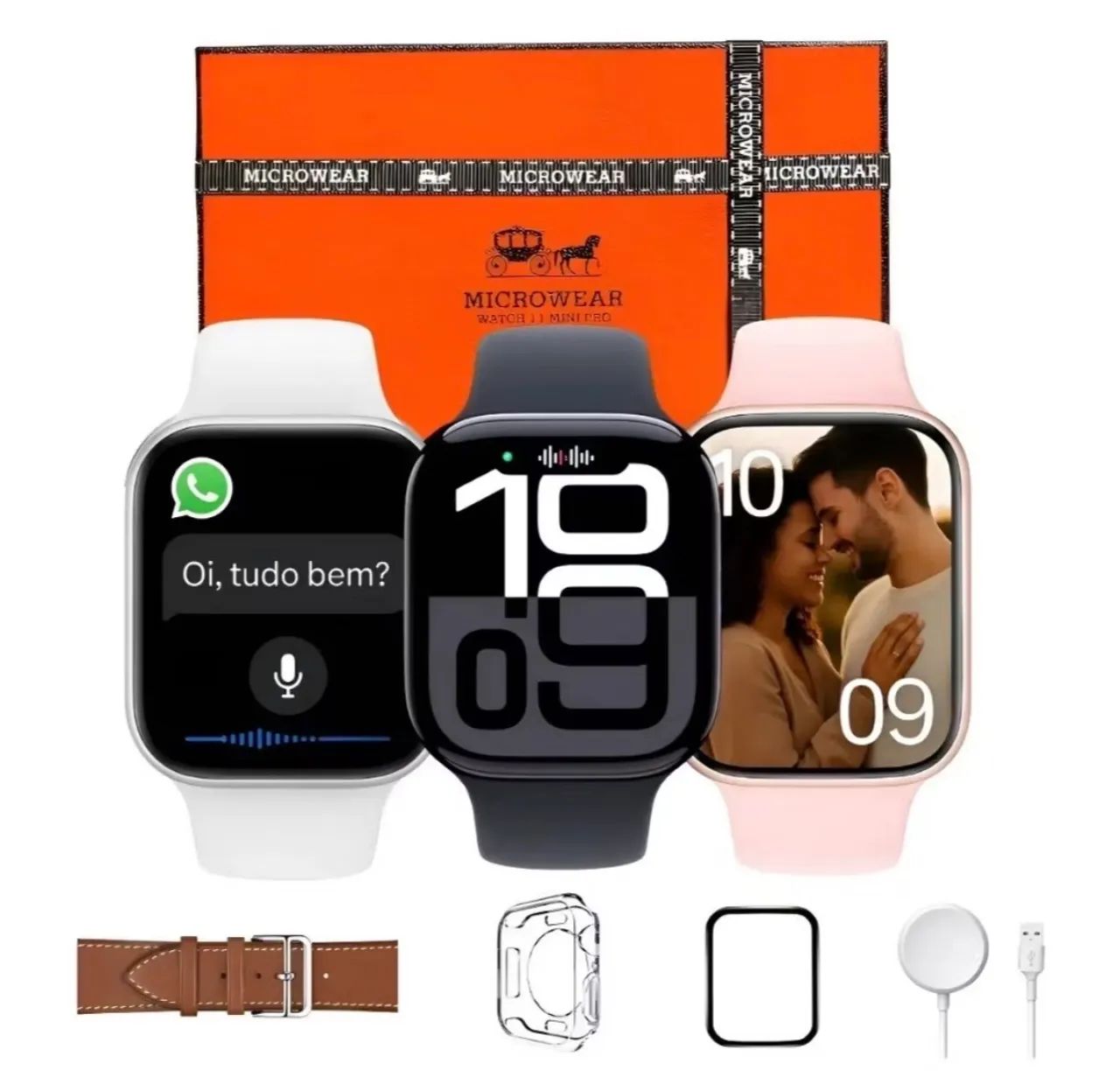 Smartwatch W11 mini series - Foto 3