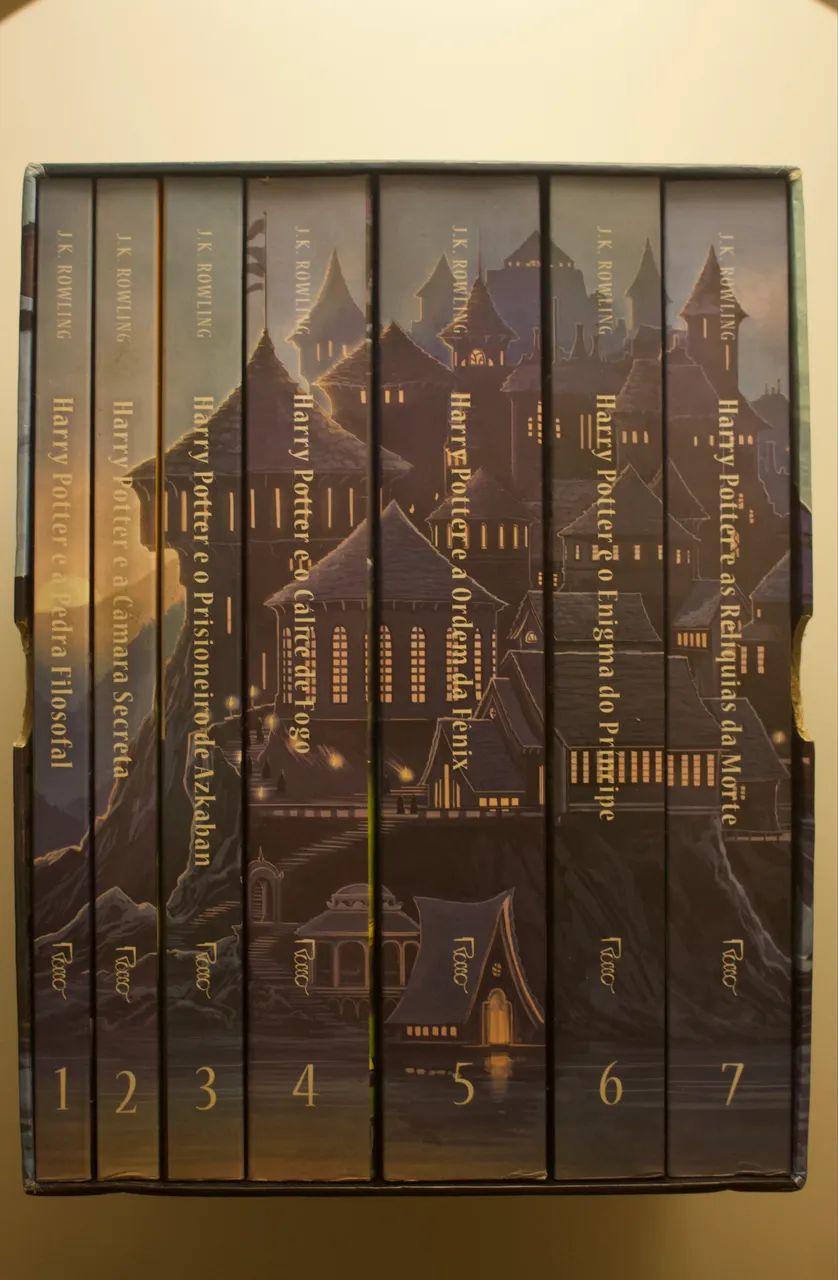 Box azul Harry Potter Scholastic  - Foto 4