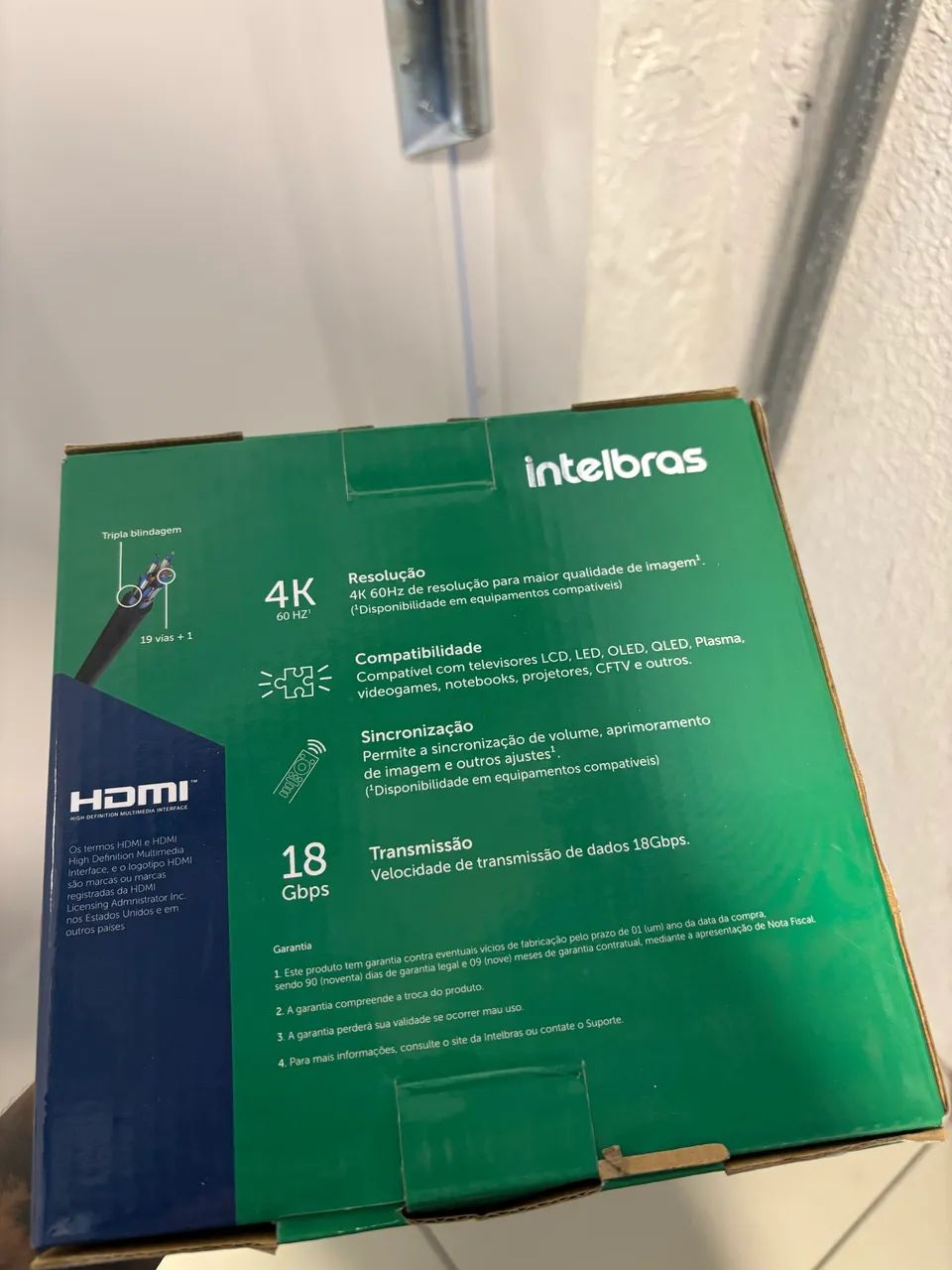 Cabo HDMI 15 metros - 2.0 4K