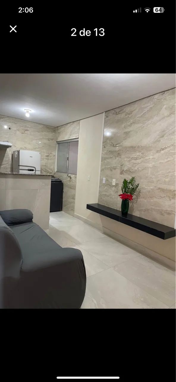 Apt mobiliado pequeno próx.AV. T63  - Foto 6