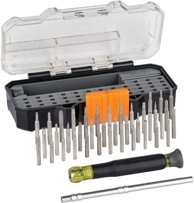 Klein Tools Kit Completo de Chave Fenda de Precisão com Estojo. NOVO