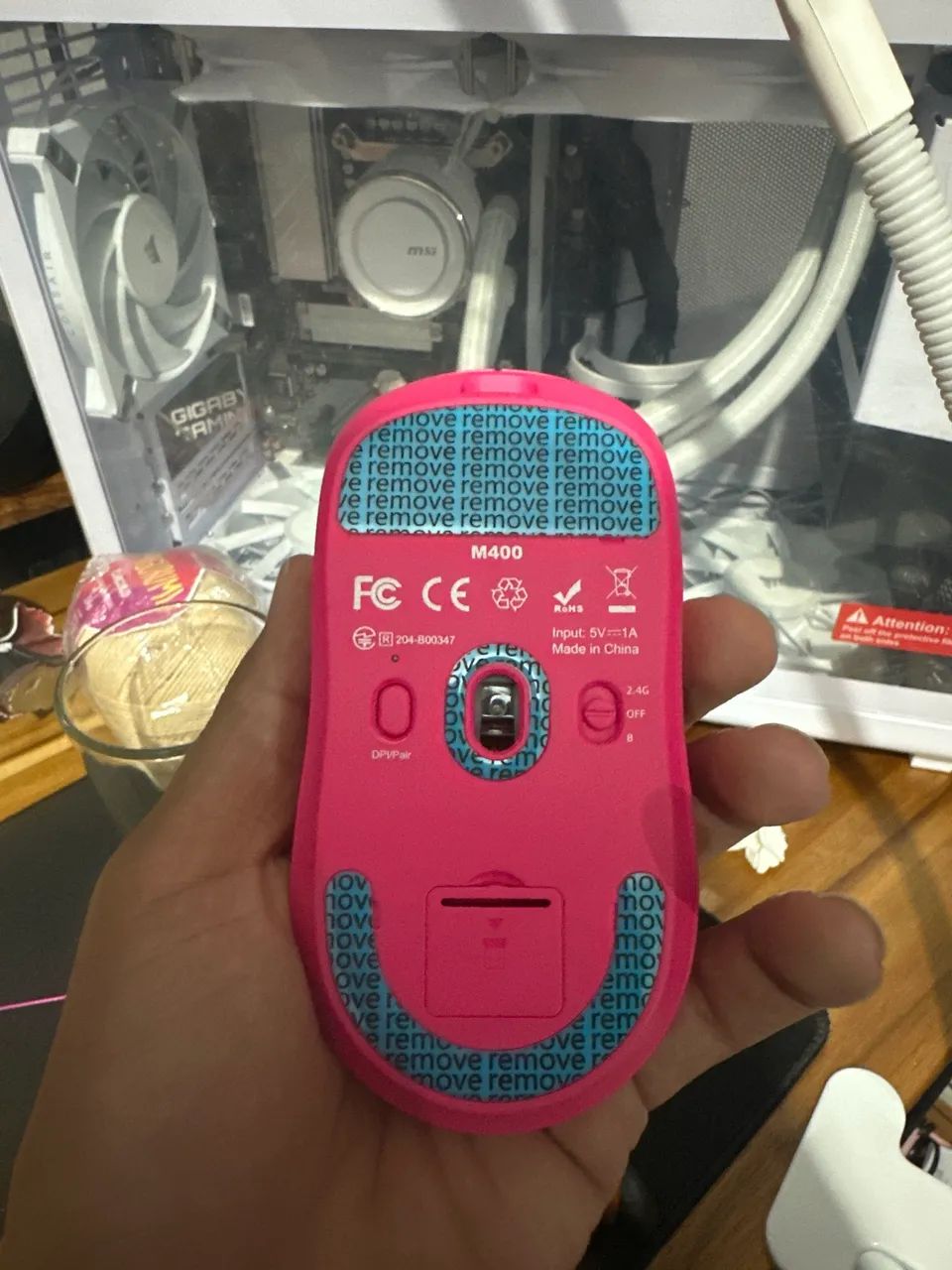 Mouse Delux M400 Pink (NOVO) - Foto 2
