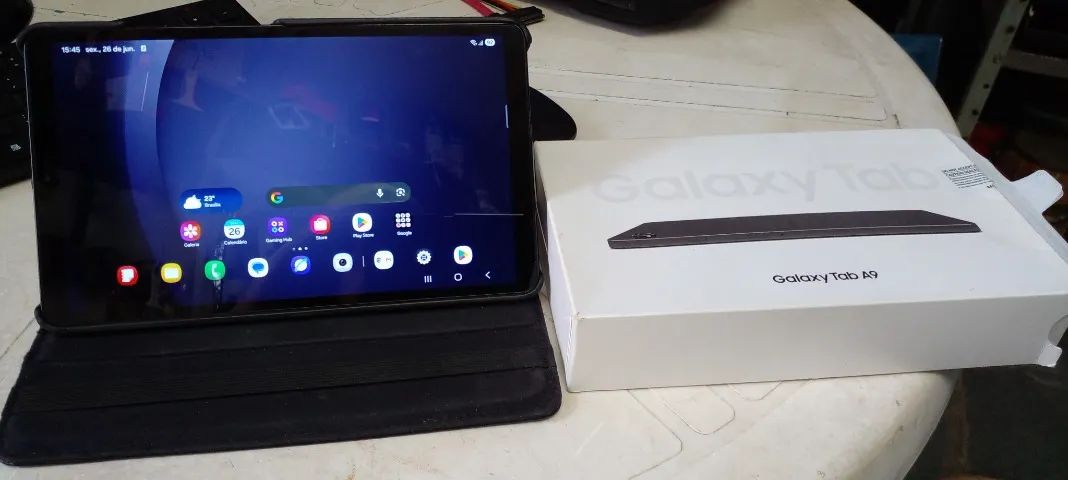 Tablet Samsung A9 64gb com chip de Operadora