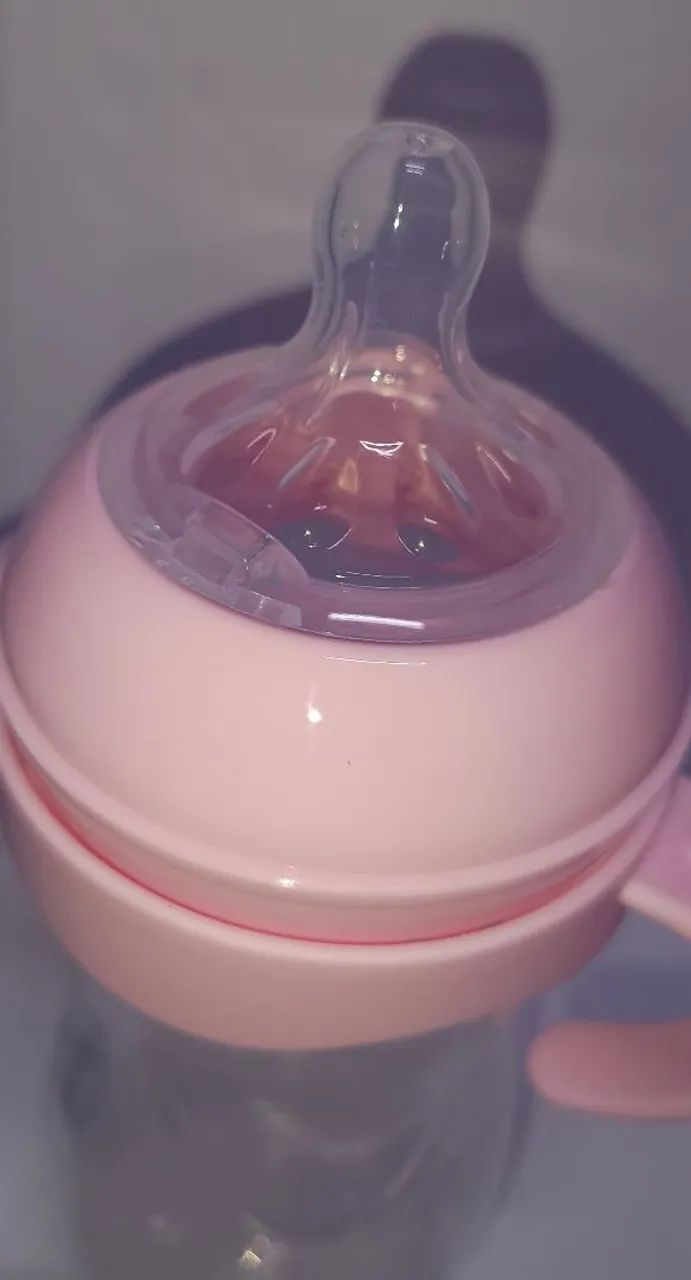Mamadeira Dr. Isla PP33 330ml - Rosa - Foto 4