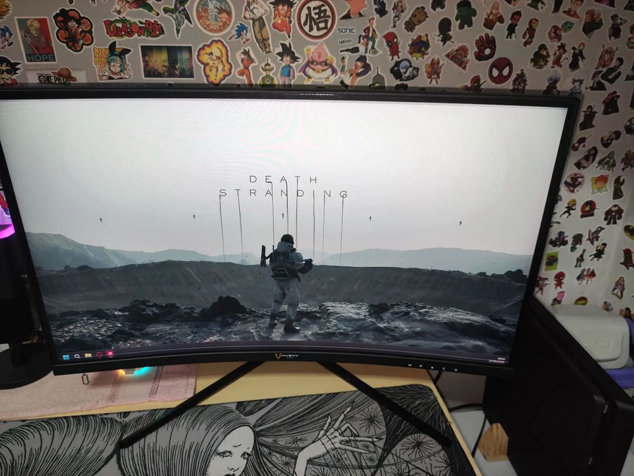 Monitor Gamer 27 polegadas 165hz com defeito de listra