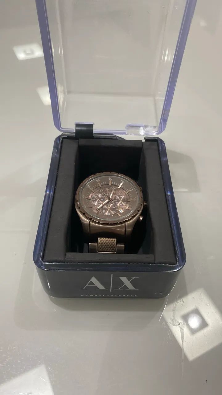 Relógio Masculino Armani Exchange Ax1179 Cronógrafo Original - Foto 2