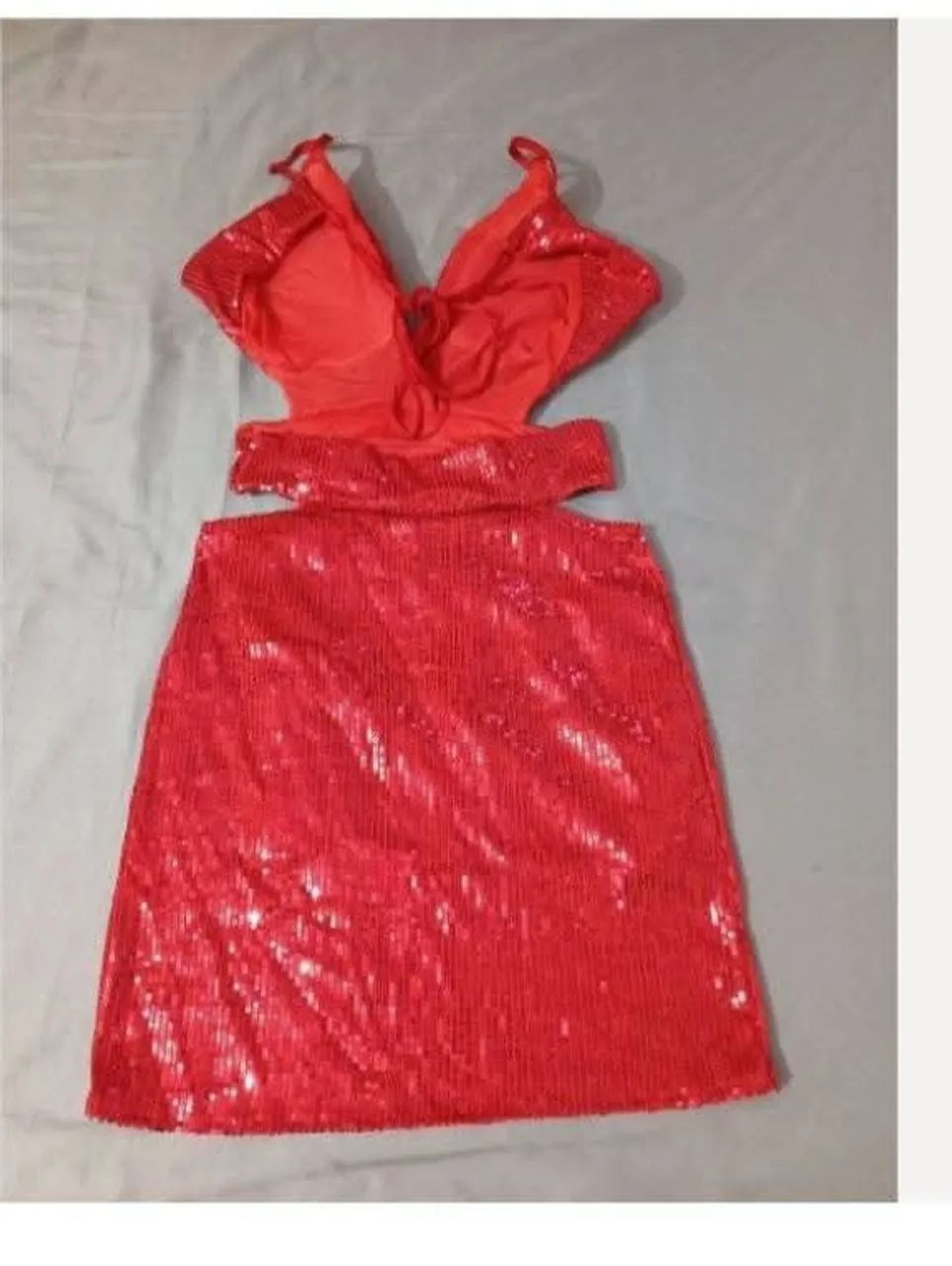 Vestido de paetê com bojo  - Foto 2