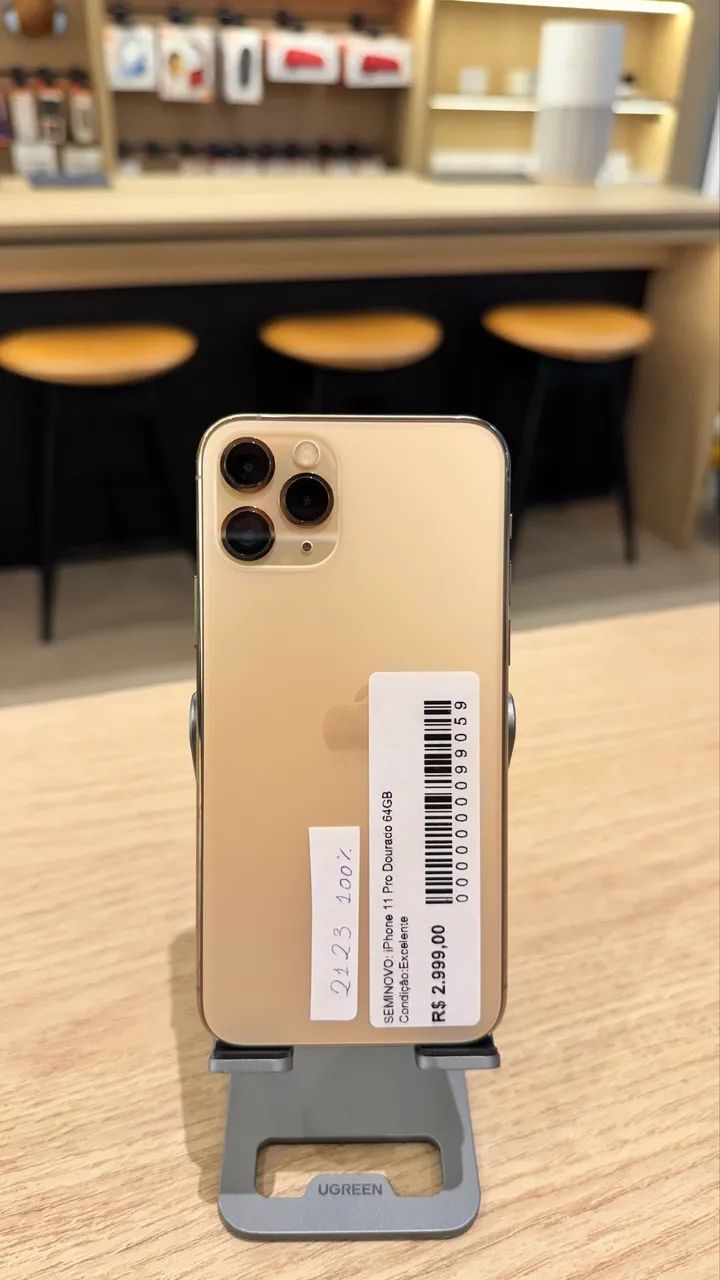 iPhone 11 Pro 64 GB Dourado - Seminovo