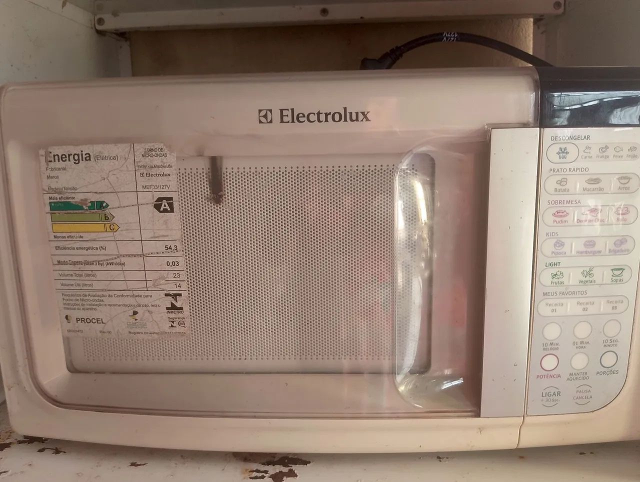 Microondas Eletrolux 