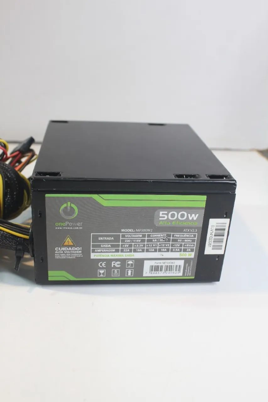 Fonte gamer OnePower 500W - Foto 3