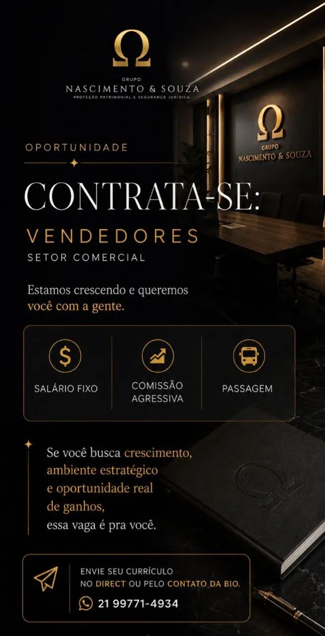 VENDEDOR/CONSULTOR INTERNO