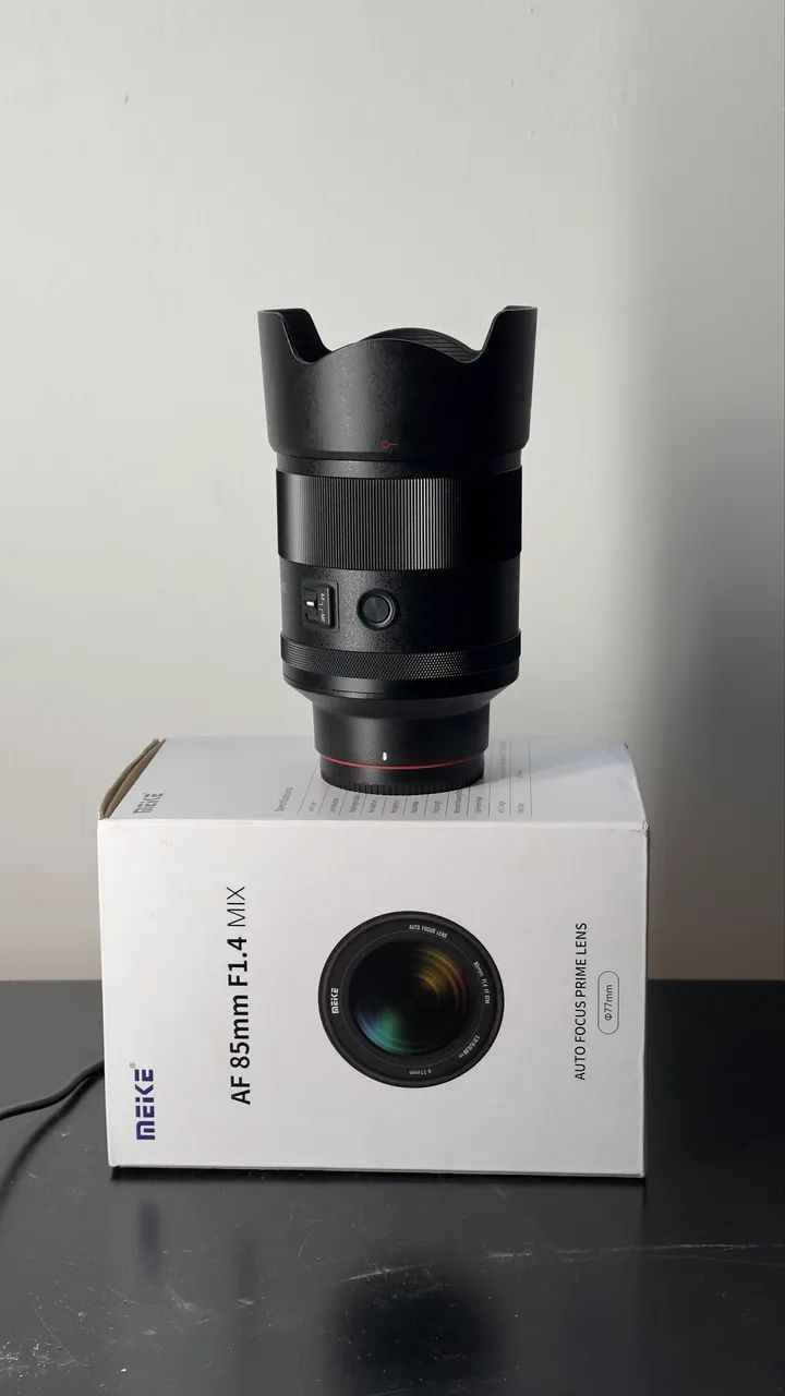 Lente Sony Meike 85mm f/1.4 Full-Frame - Com autofoco - Foto 2
