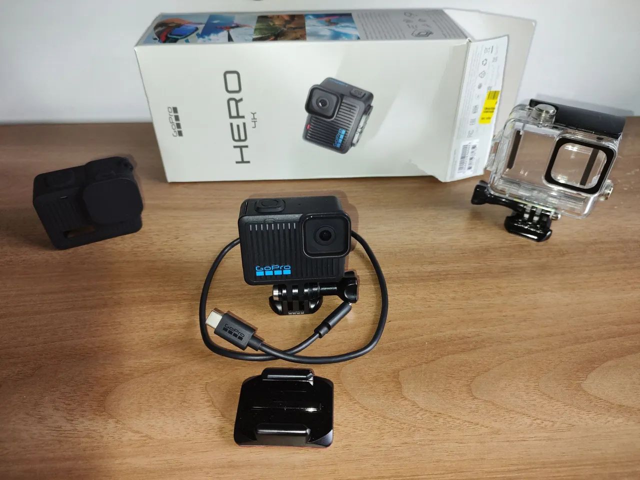 GoPro Hero 4K 2024 - Kit completo + acessórios