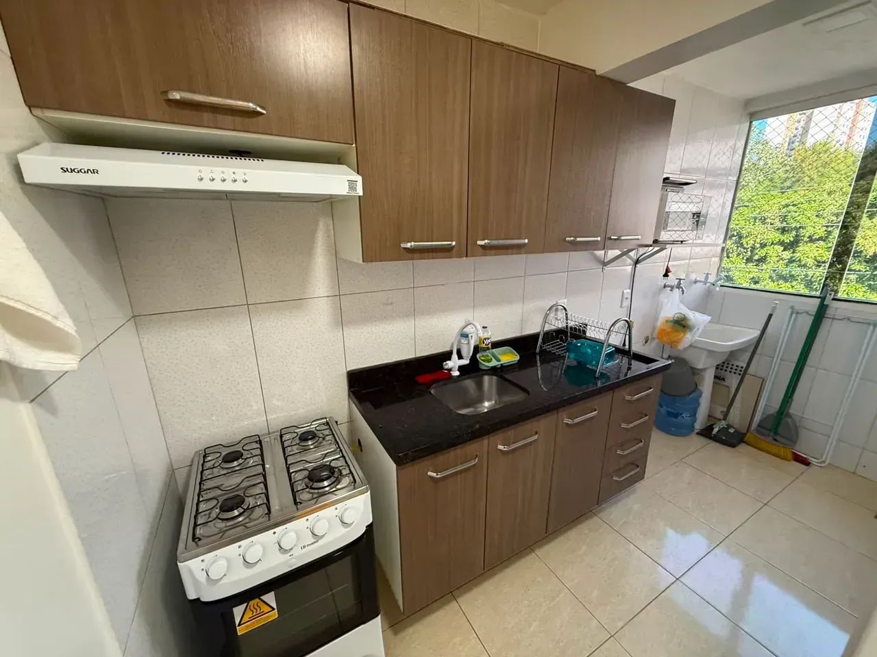 PARQUE DOS RIO II,  2 QTOS, MOBILIADO COM IPTU INCLUSO . - Foto 3